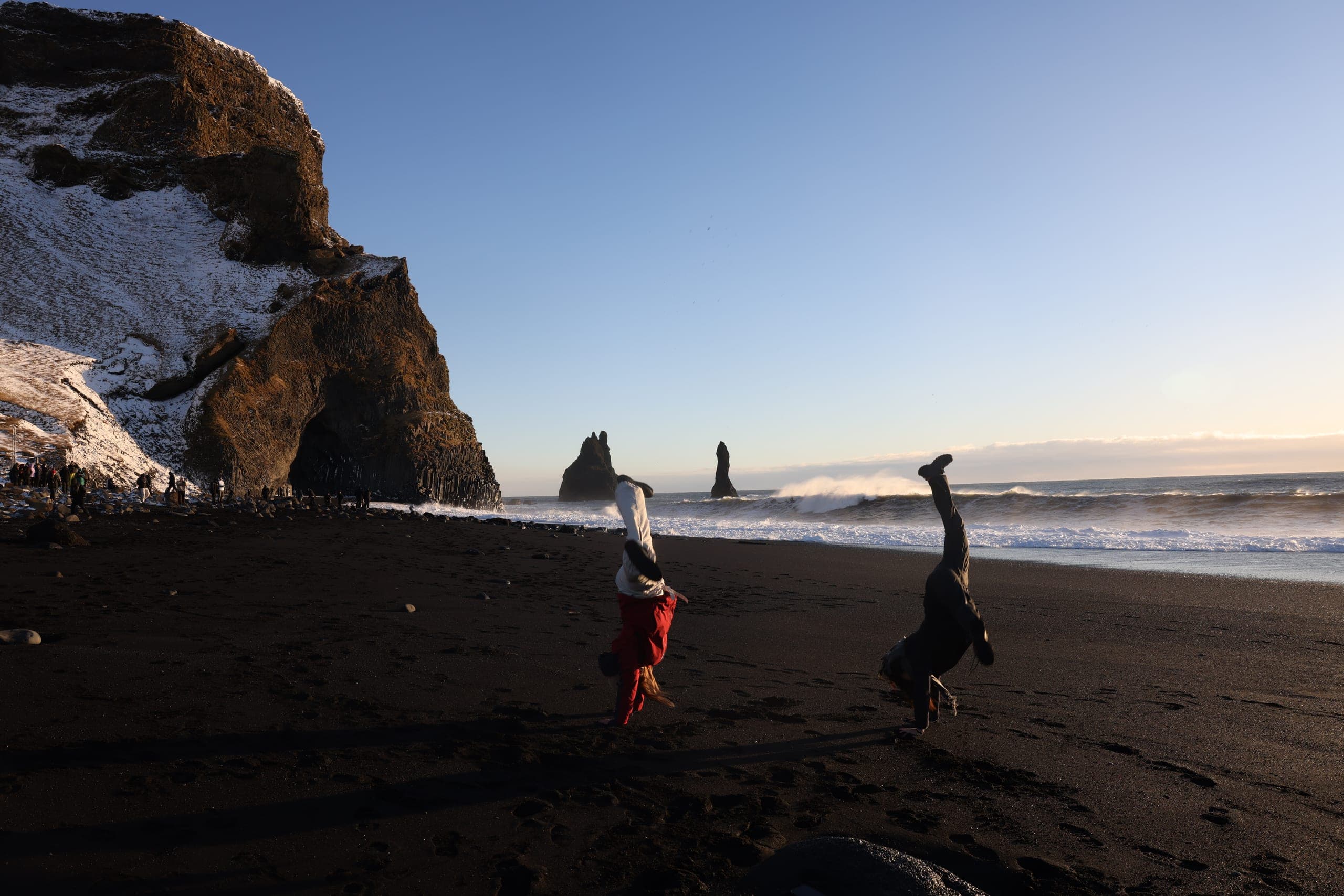 Cartwheels, Reynisfjara — Iceland