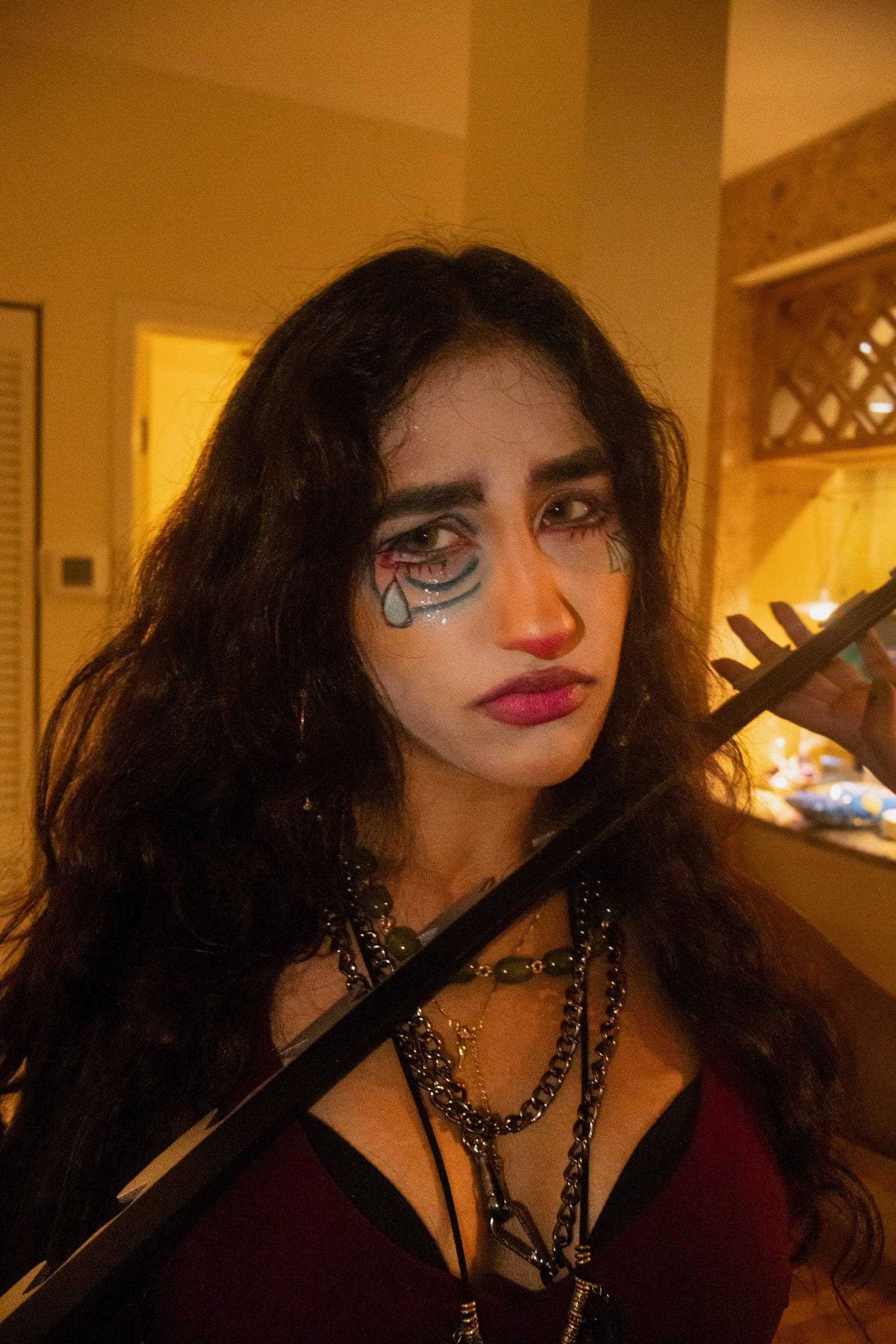 In character — Costume night