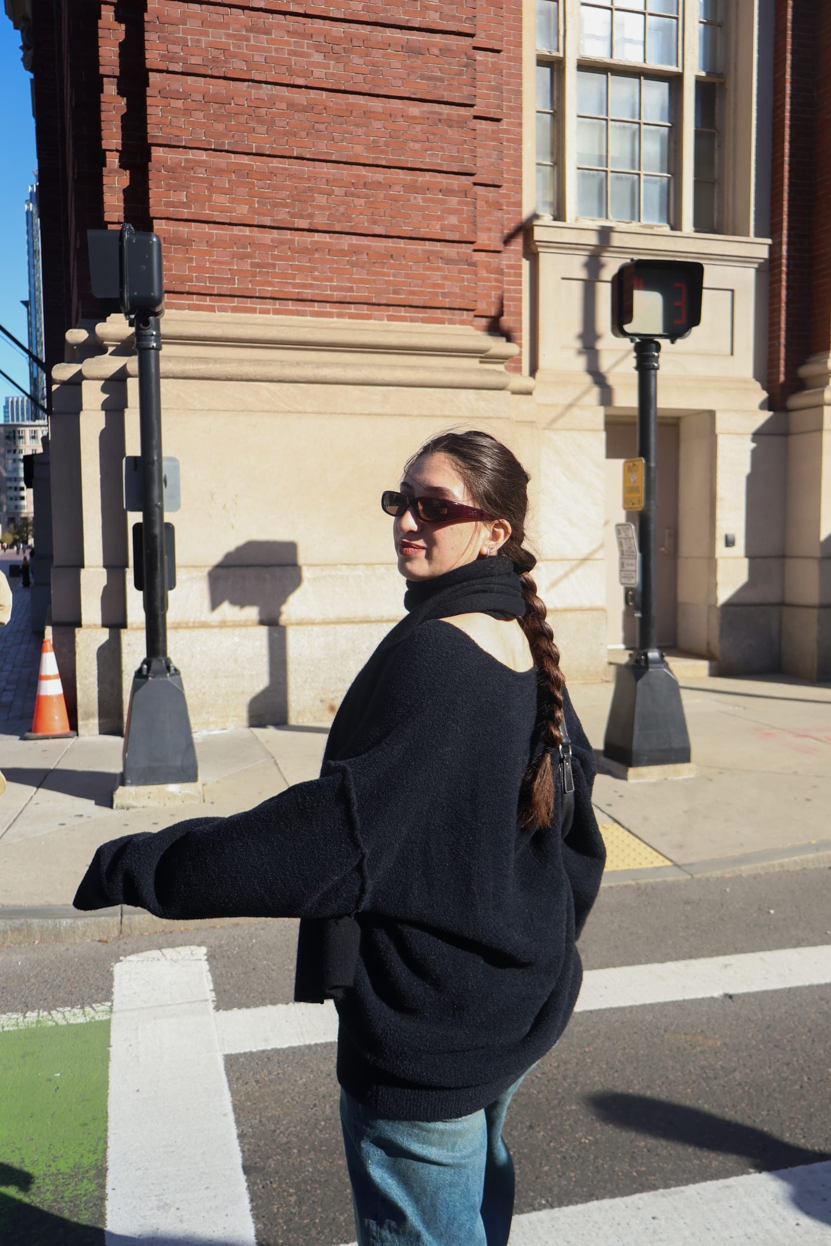 Crossing the street — Boston