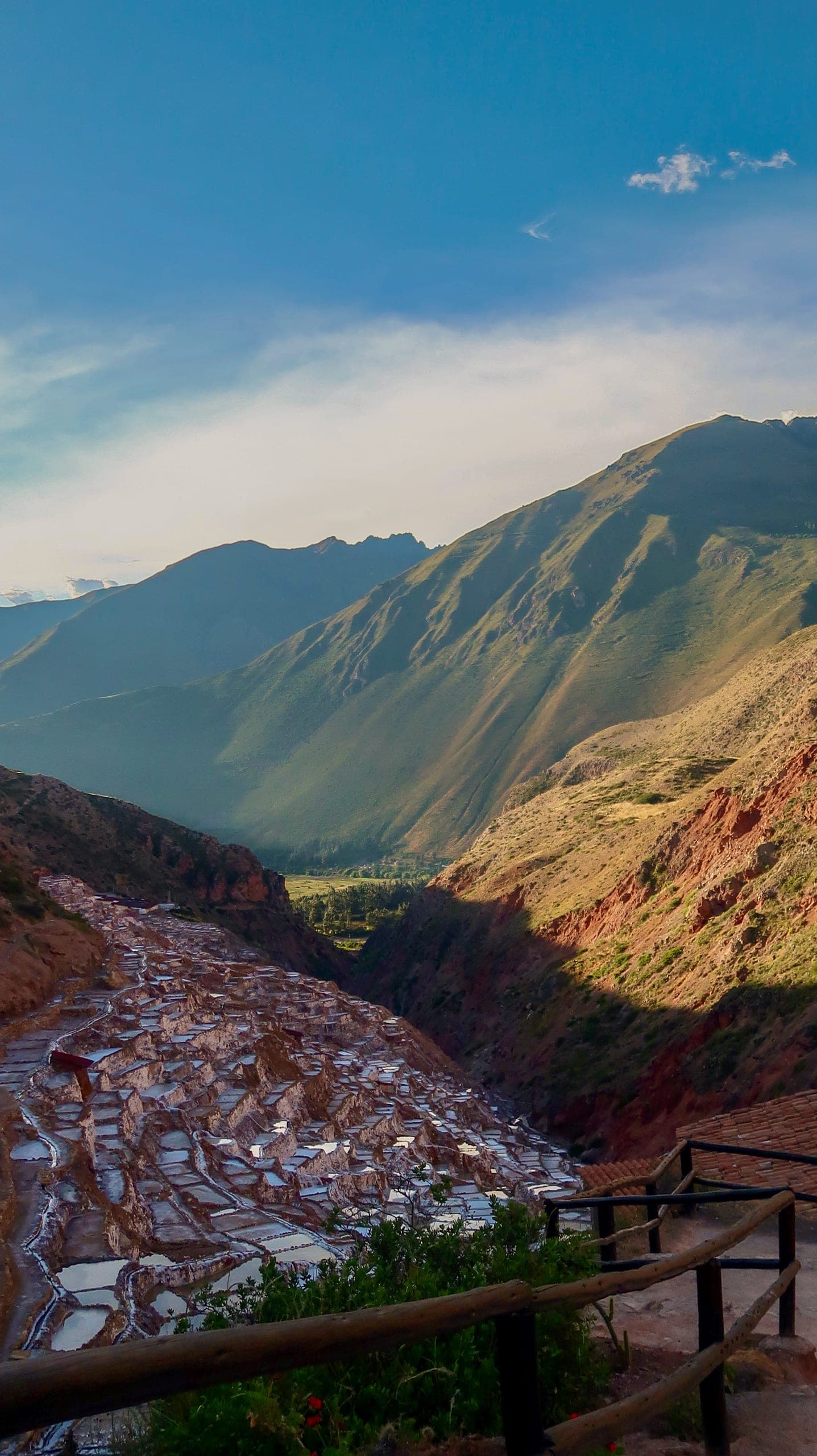 Maras, salt pools — Peru