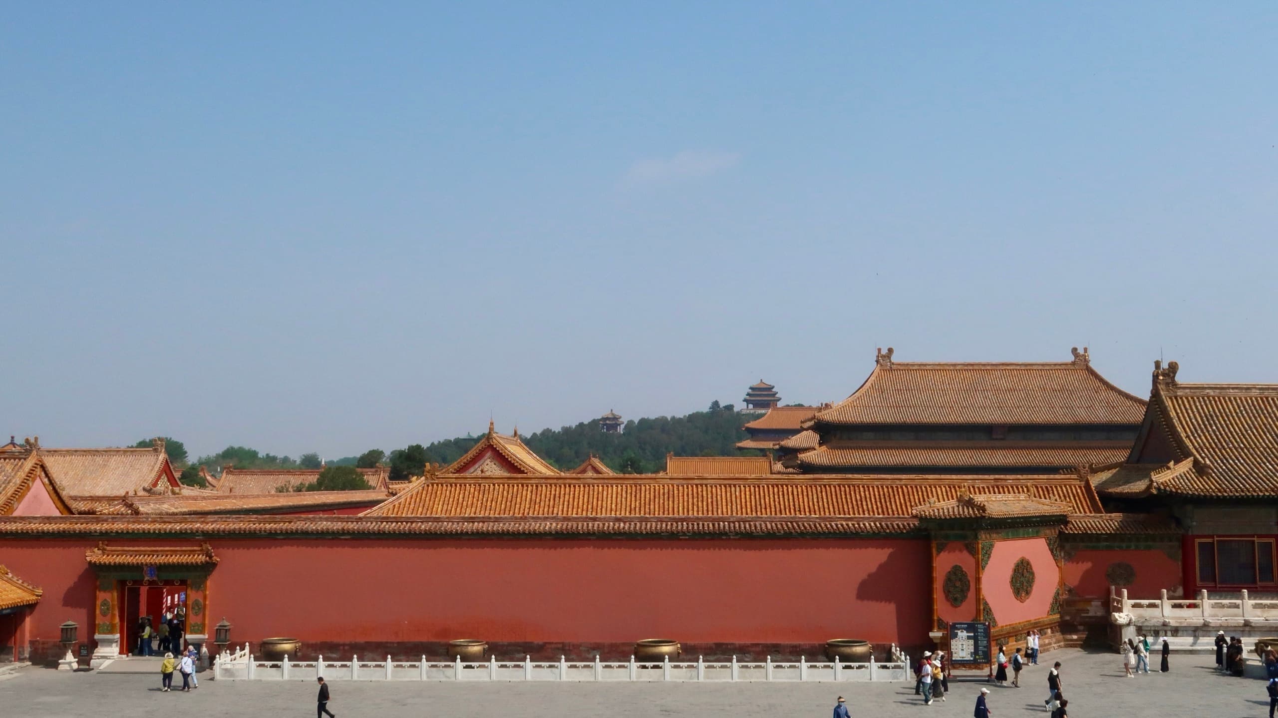 Walls of the Forbidden City — Beijing