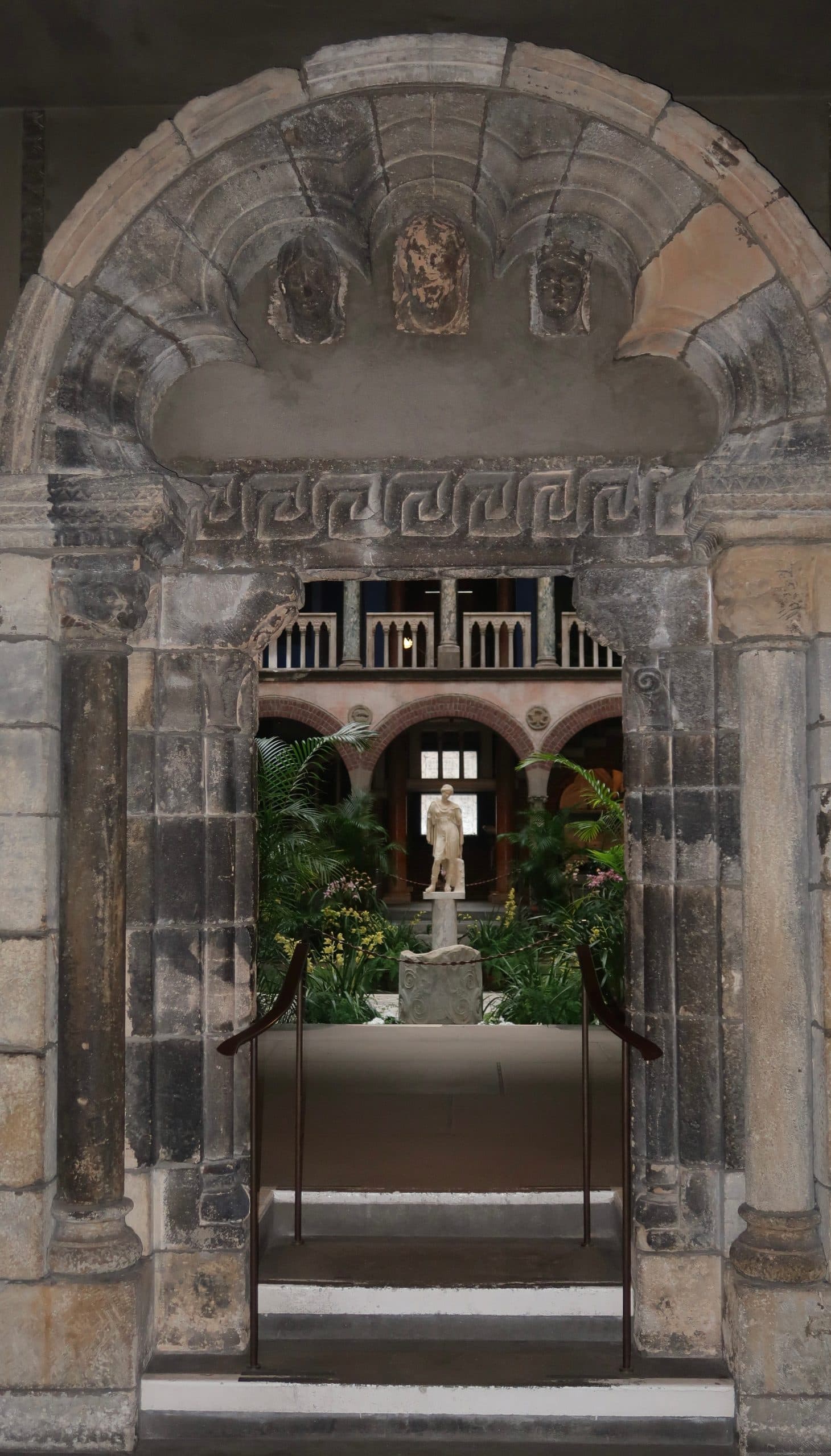 The Gardner courtyard — Boston