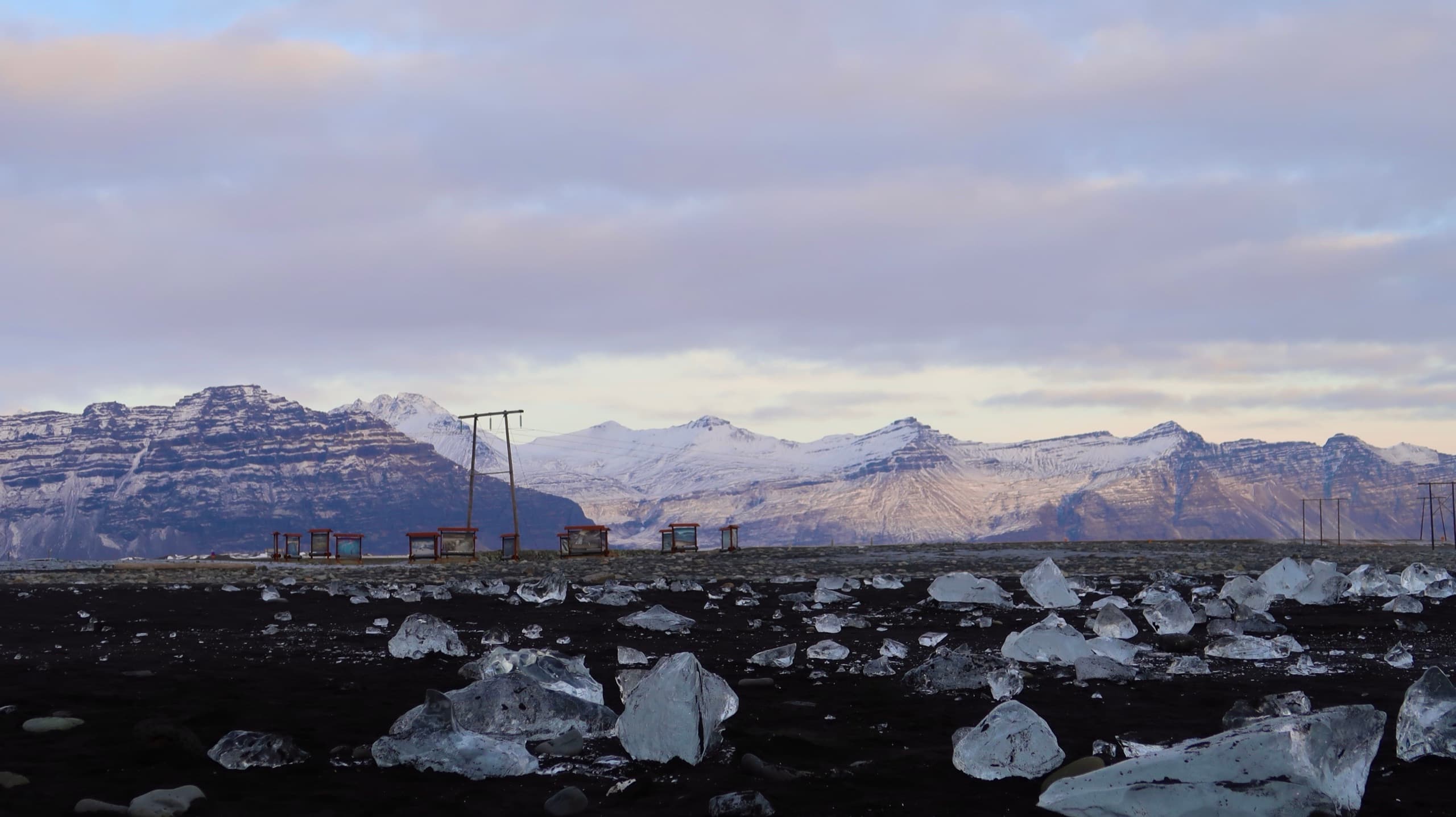 Ice and ash — Iceland