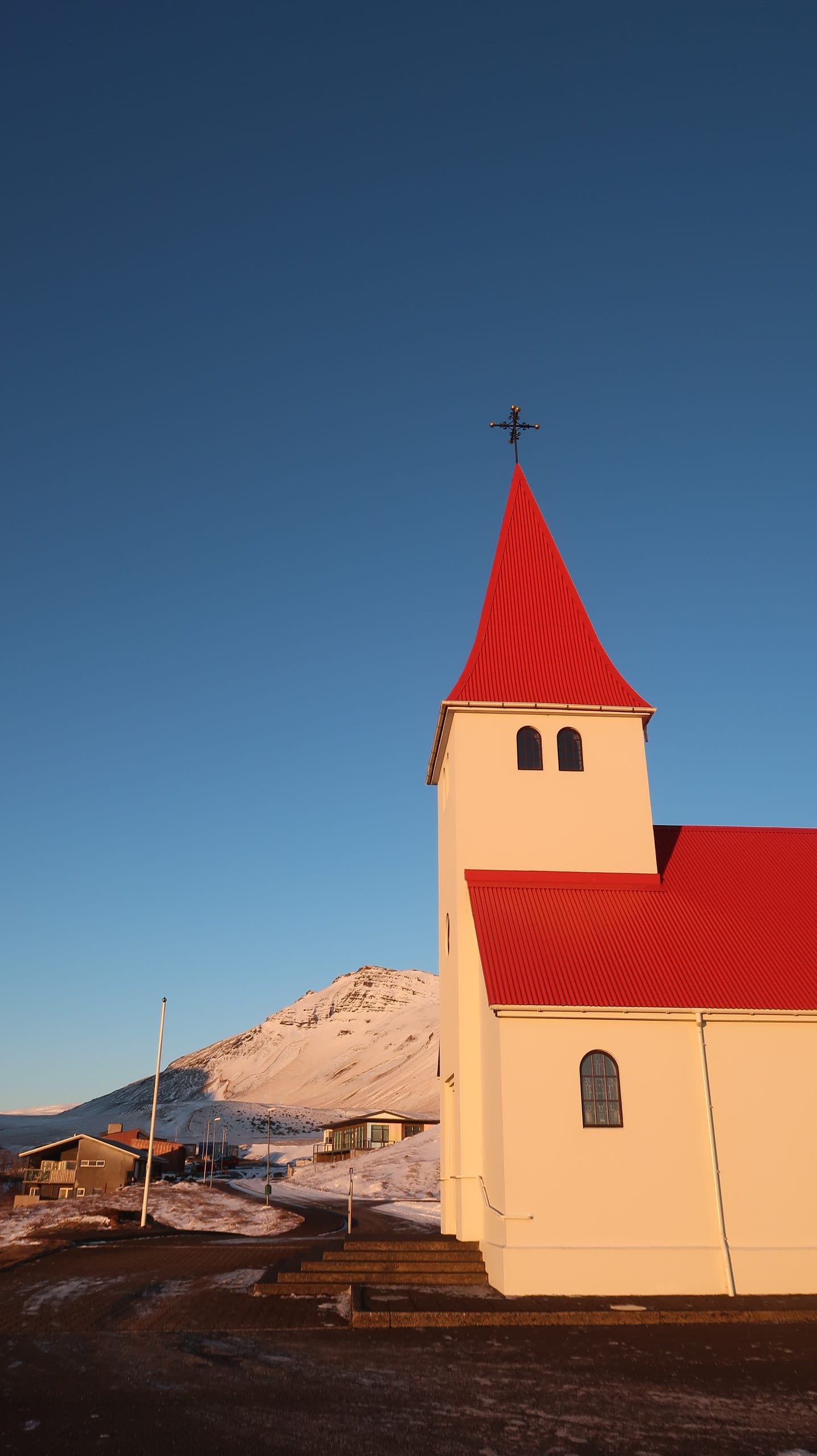 Vík, golden hour — Iceland