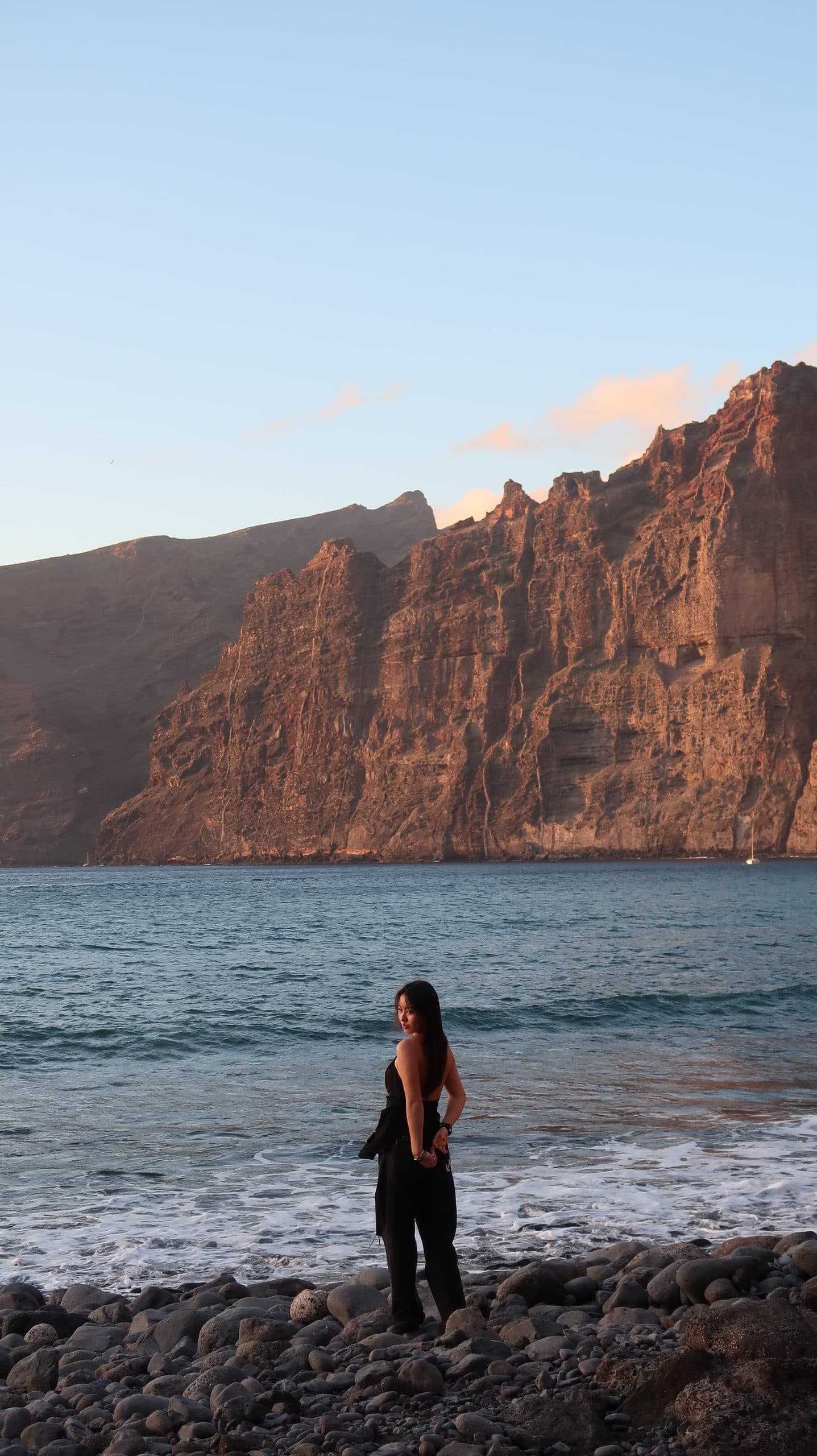 Los Gigantes at dusk — Tenerife