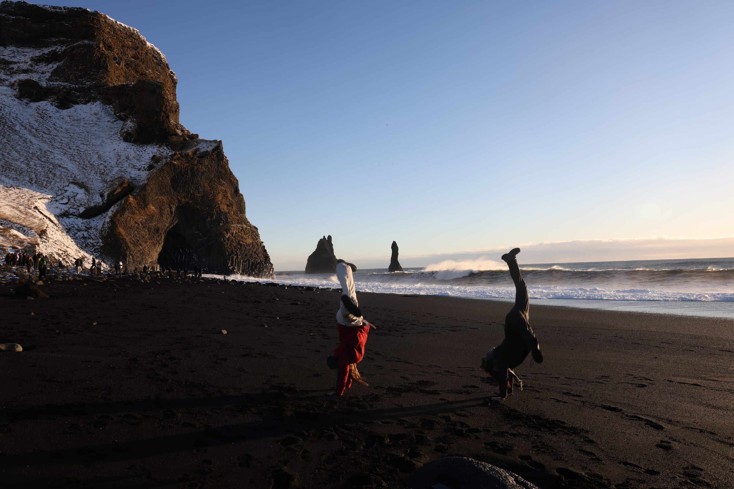 Cartwheels, Reynisfjara — Iceland